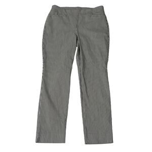 Chico's Pull-On Striped Pants, 1.5R